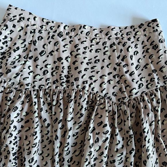Joyfolie Mia Joy pink leopard print skirt size 14 - Picture 2 of 9